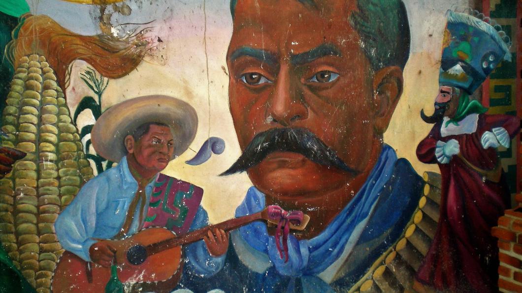 Muurschildering in México