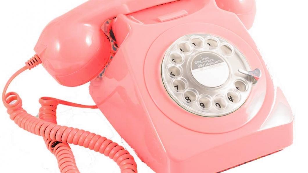 Ouderwetse jaren-70 telefoon