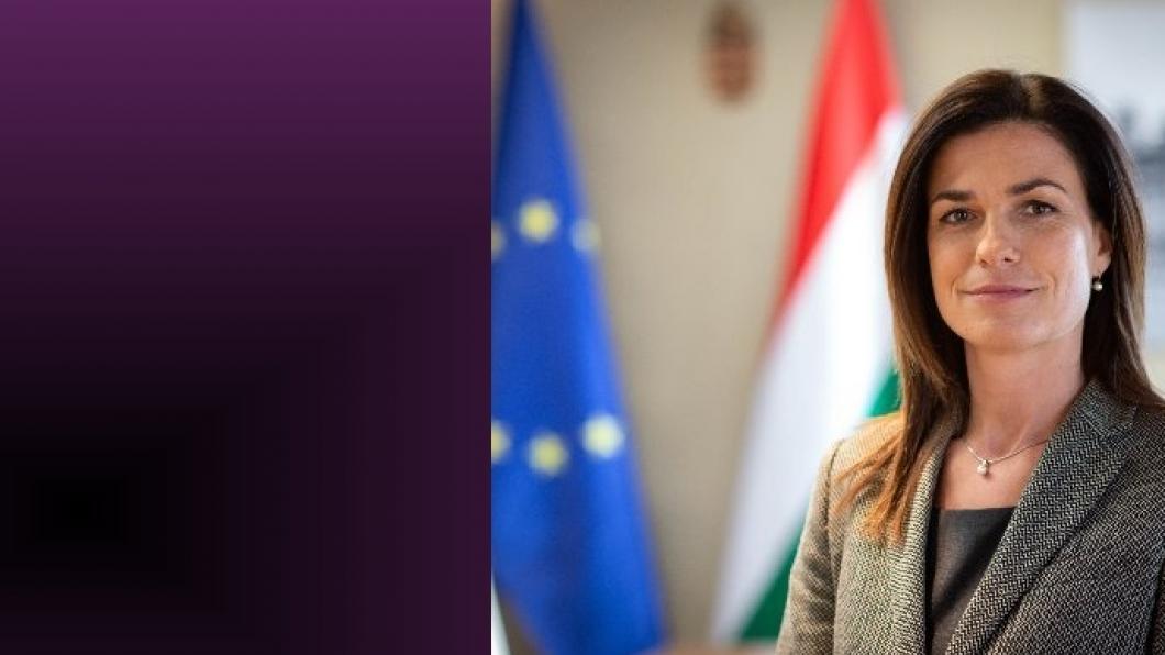 Judit Varga, de Hongaarse Fidesz-minister voor Justitie