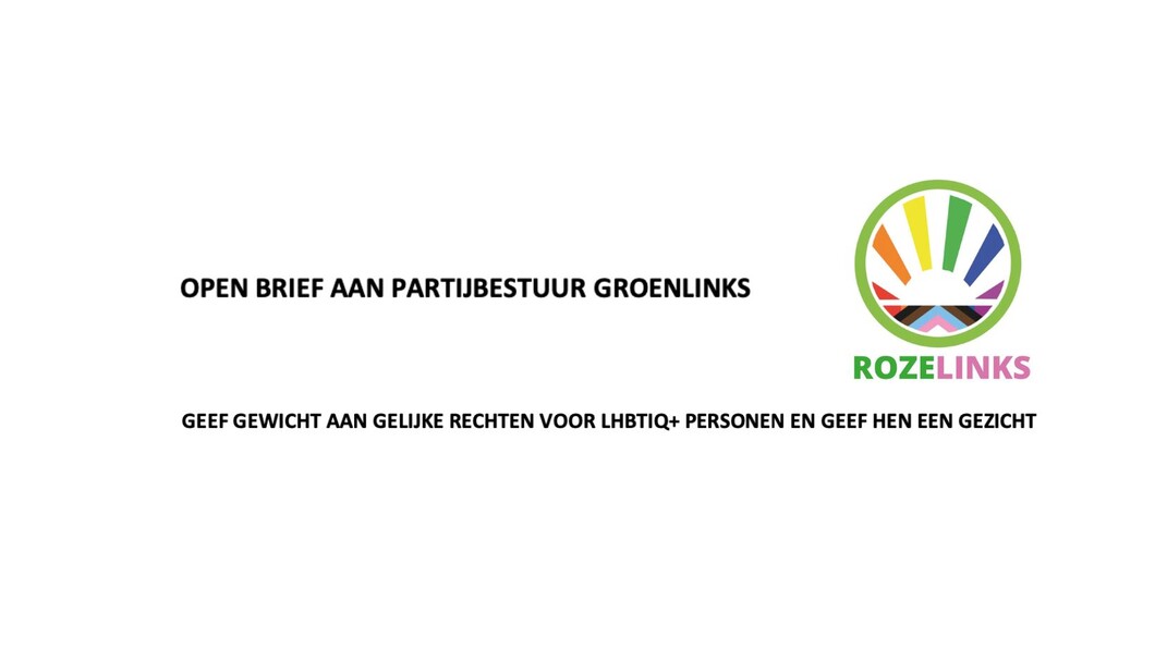 Open brief aan partijbestuur