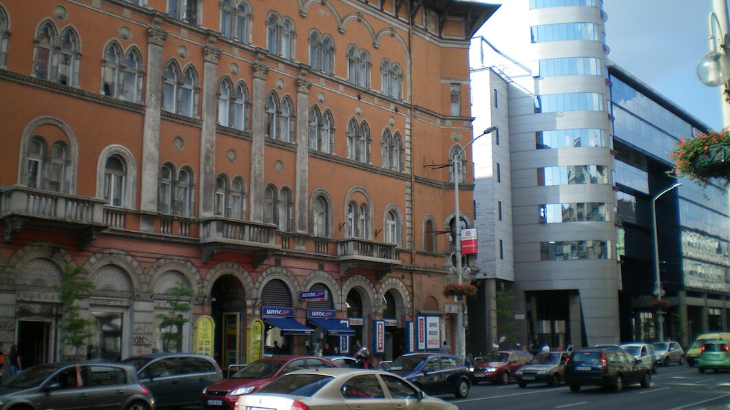 straatbeeld Budapest