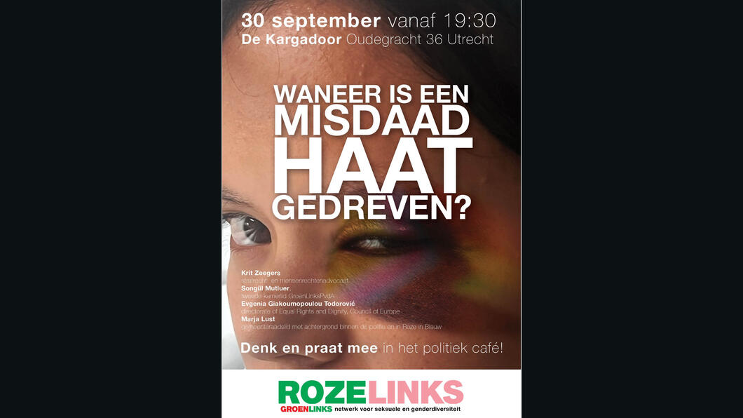 Affiche met aankondiging