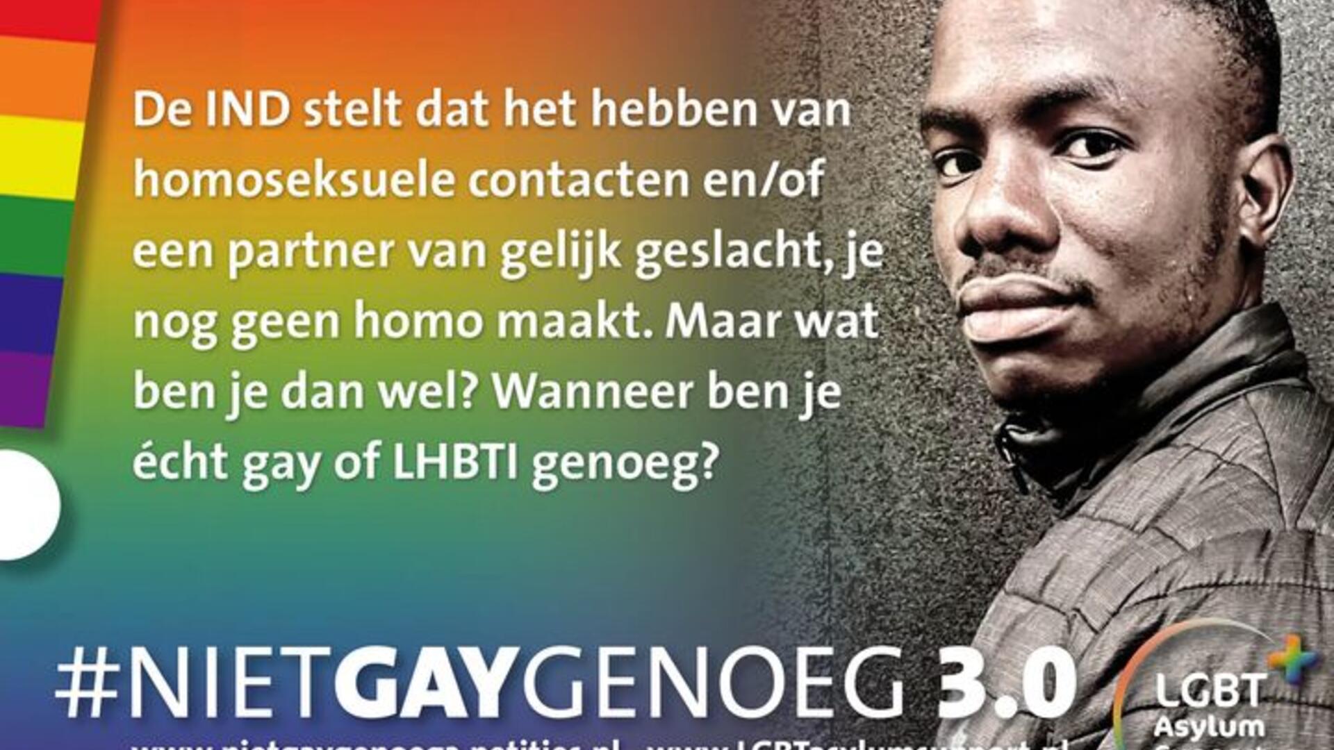 Affiche van LGBT Asylum Support