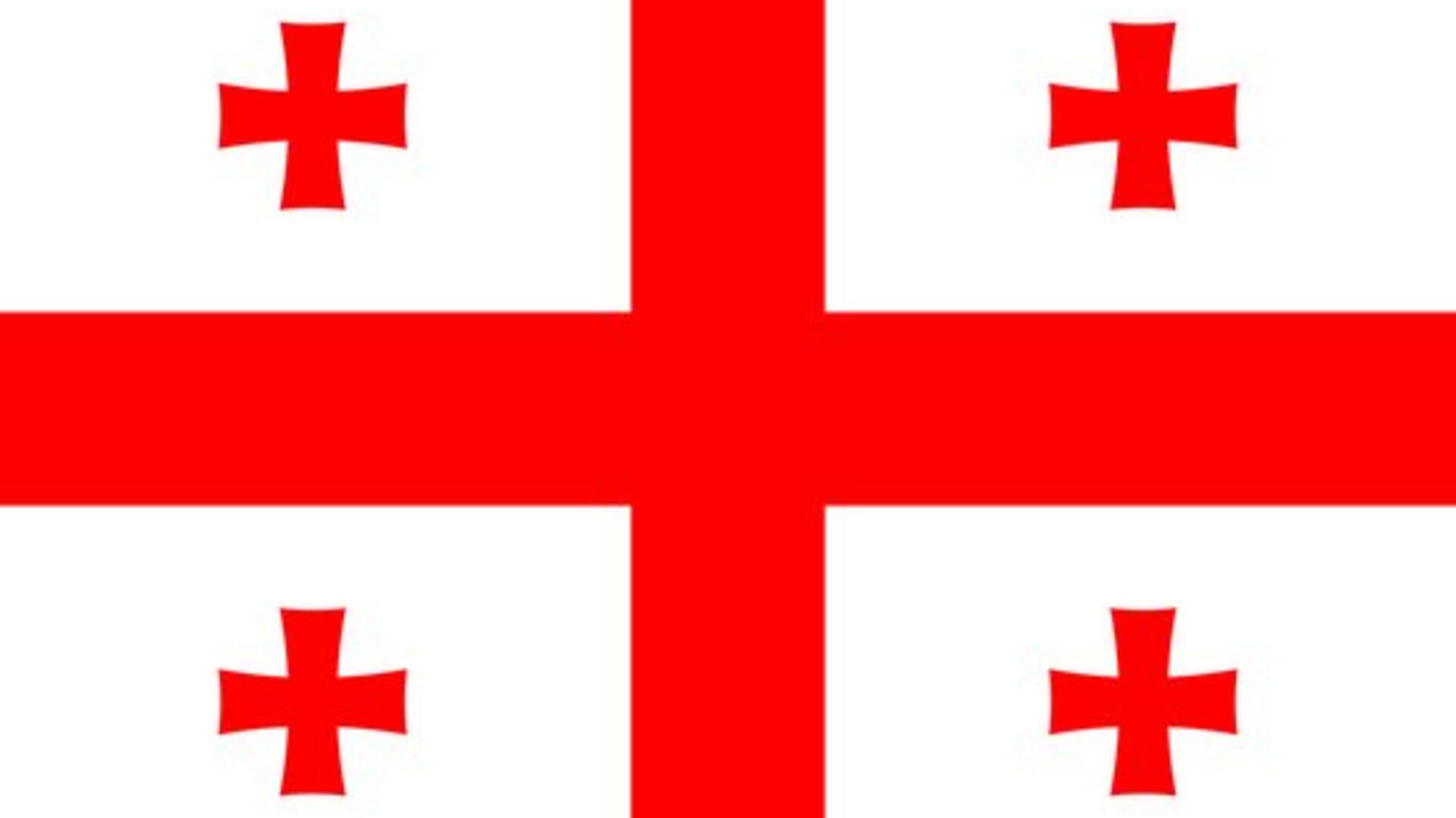 vlag van Georgië