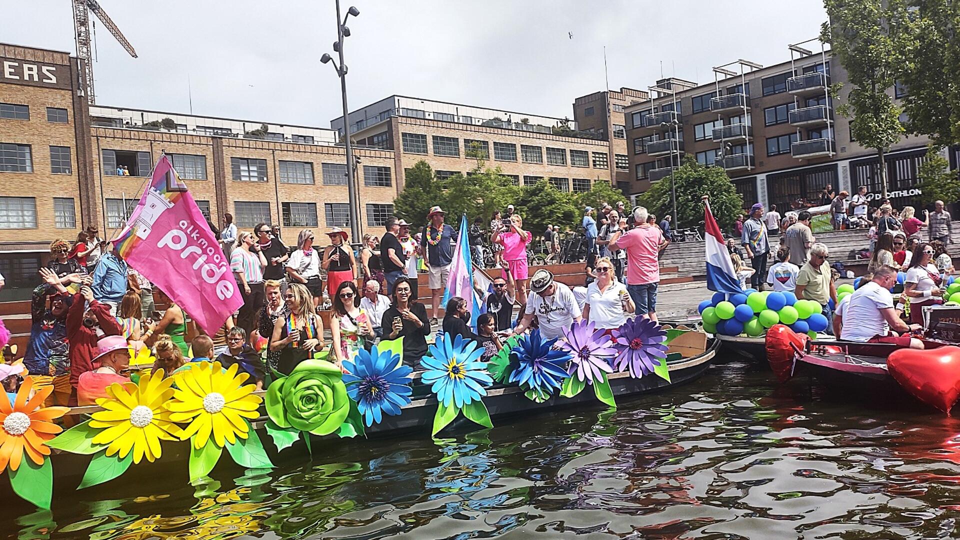 Alkmaar Pride 2025 grachtenparade
