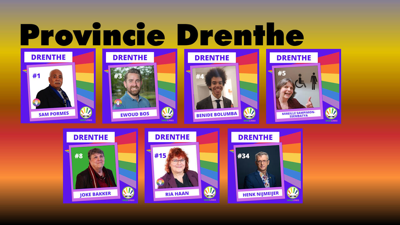 kandidaten provincie Drenthe