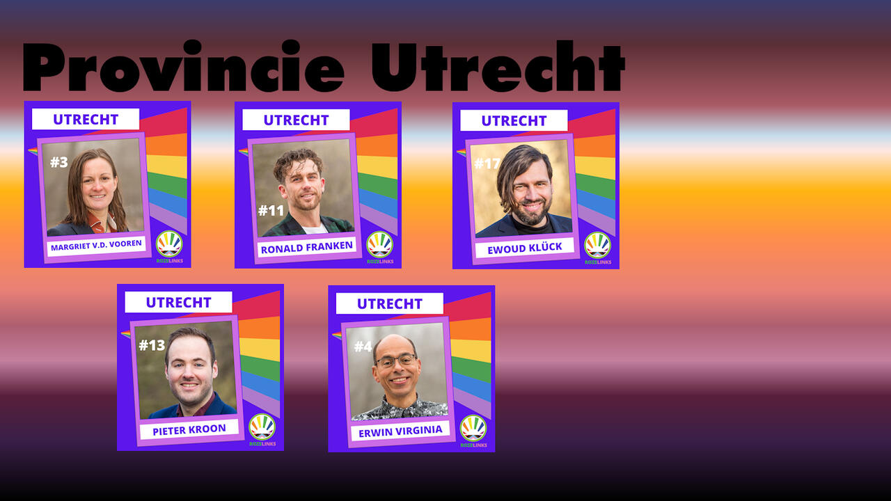 kandidaten voor de provincie Utrecht