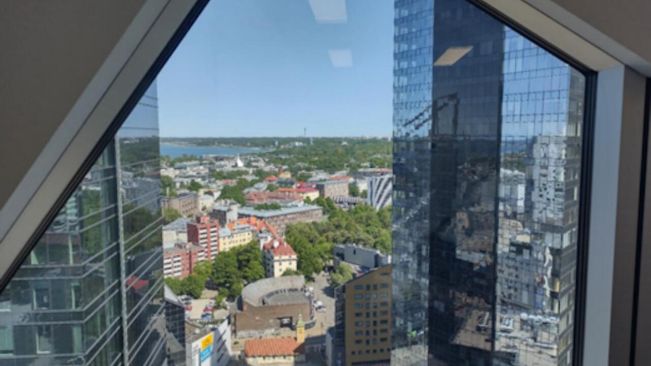 Uitzicht vanuit de ambassade oer Tallinn